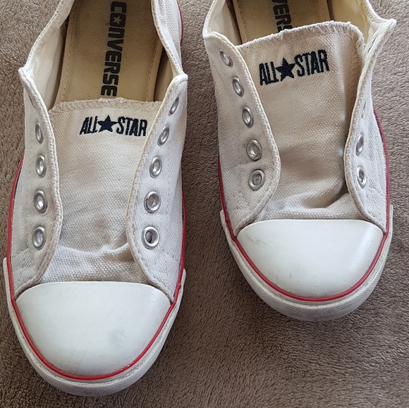 ✨2/$15✨ Shoes: Converse #511534F - NO LACES, Size 5 🛍 Bundle Me! - Picture 4 of 13
